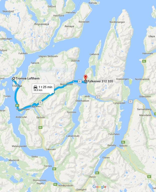 Slettvold Lyngen Ferienhaus Svensby